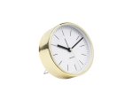 Minimal alarm clock gold 10 cm - Foto 1
