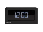 Boxed led alarm clock black 25 cm - Foto 1