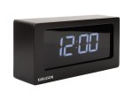 Boxed led alarm clock black 25 cm - Foto 2