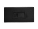 Boxed led alarm clock black 25 cm - Foto 3
