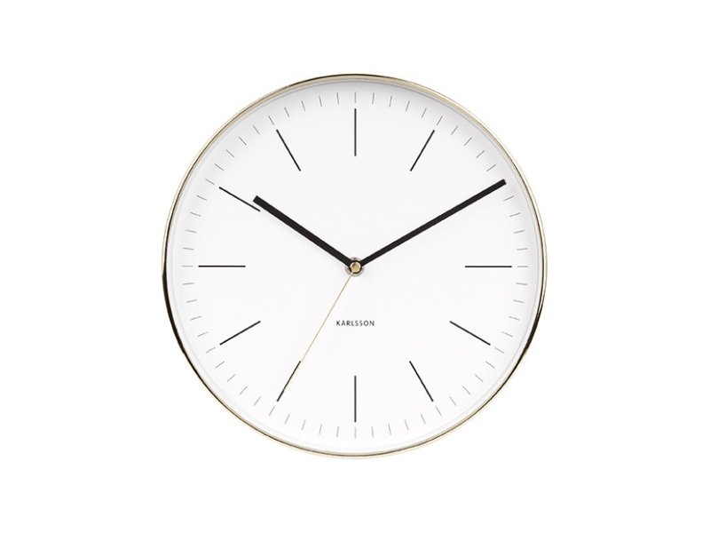 Minimal wall gold 27,5 cm