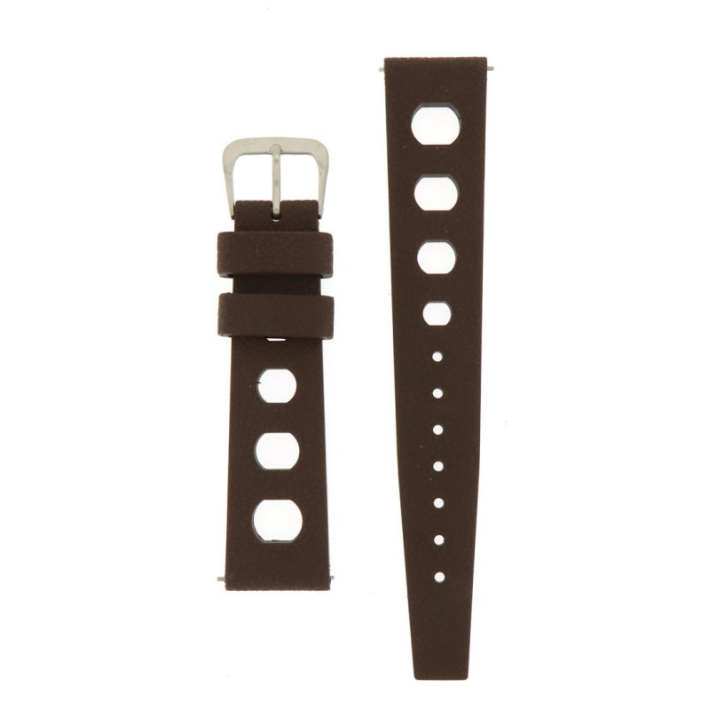 Cinturino oblò marrone 20 mm