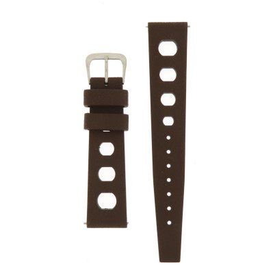Cinturino oblò marrone 20 mm