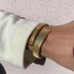Bracciale sfilato stile tubo gas - Foto 2