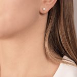 Orecchini punti luce 0,17 ct - Foto 3