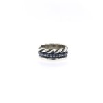 Anello triplo in argento brunito - Foto 1