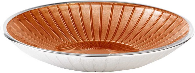 Centrotavola raggi 21cm arancio metal