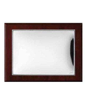 Targa liscia personalizzabile 22x17 cm