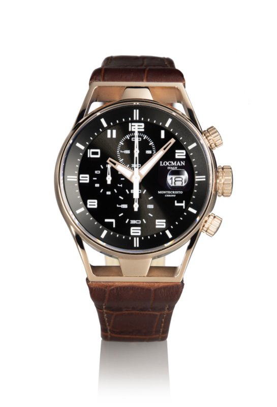 Montecristo 41 mm crono pvd rose gold