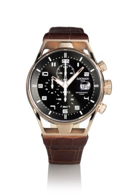 Montecristo 41 mm crono pvd rose gold
