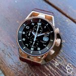 Montecristo 41 mm crono pvd rose gold - Foto 3