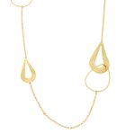 Collana gocce in oro giallo - Foto 3