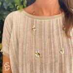 Collana gocce in oro giallo - Foto 2