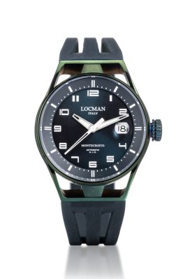 Montecristo 41 mm automatic pvd verde
