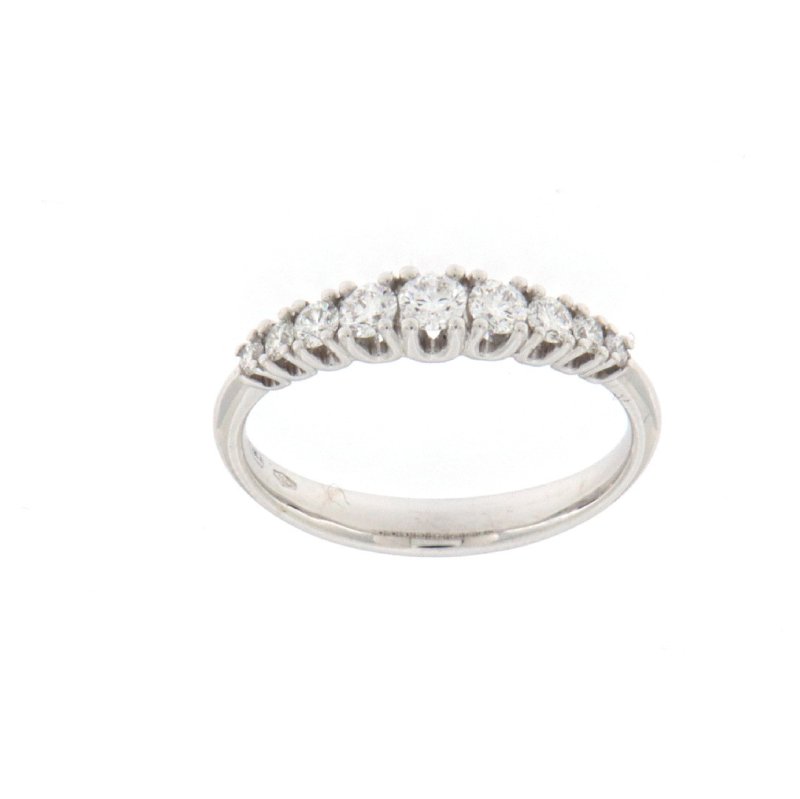 Fedina 9 brillanti in gradazione 0,44 ct