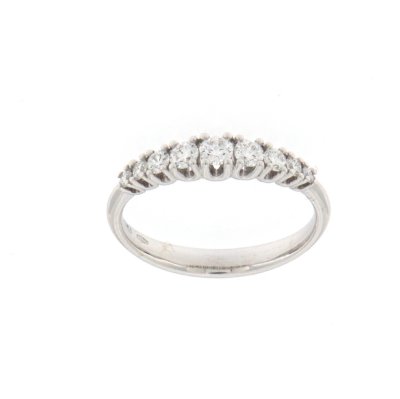 Fedina 9 brillanti in gradazione 0,44 ct