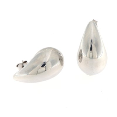 Orecchini a goccia in argento tg m