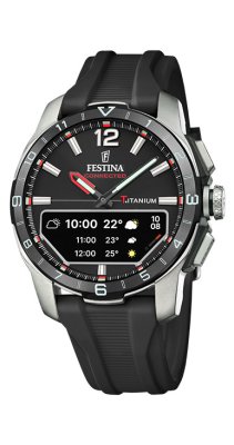 Smartwatch titanium nero