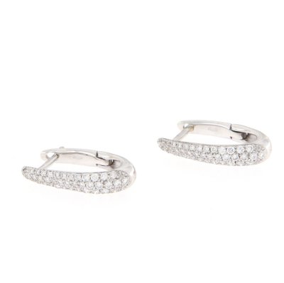 Orecchini a goccia con brillanti 0,50 ct