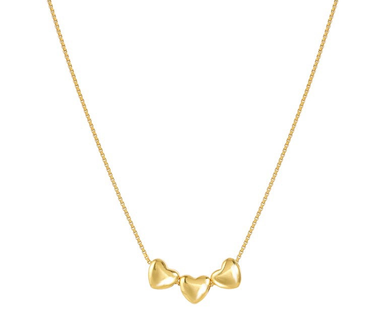 Collana armonica 3 cuori gt