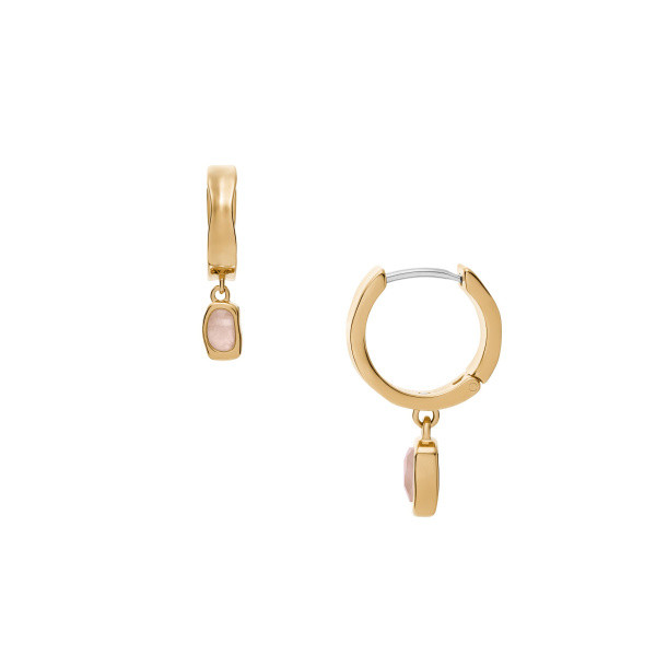 Orecchini anja quartz rose