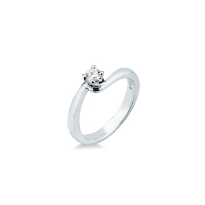 Anello solitario valentine 0,20 ct