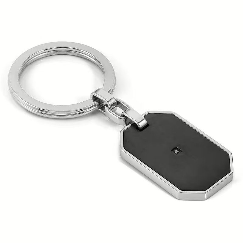 Portachiavi strong diamond ottagono bk