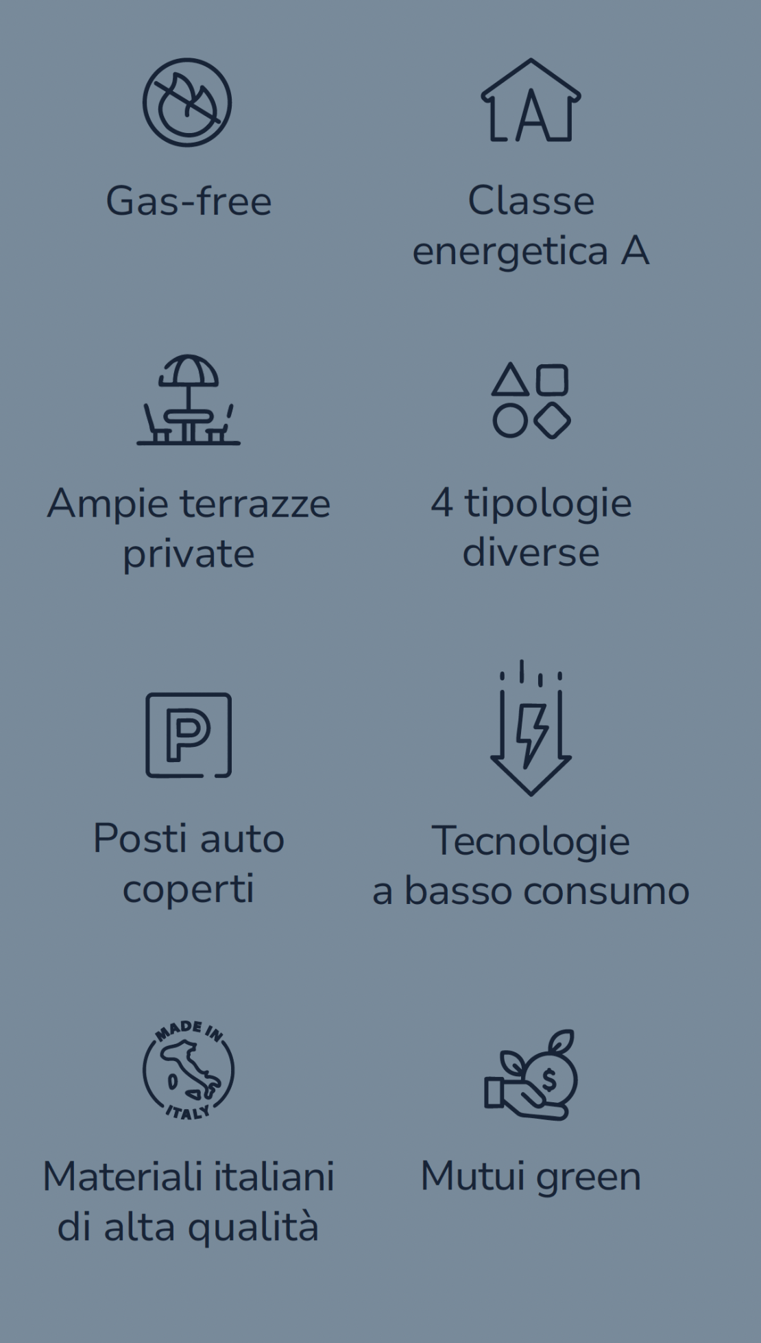 Caratteristiche progetto